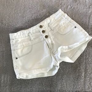 No Boundaries (NOBO) Light Wash Denim Shorts